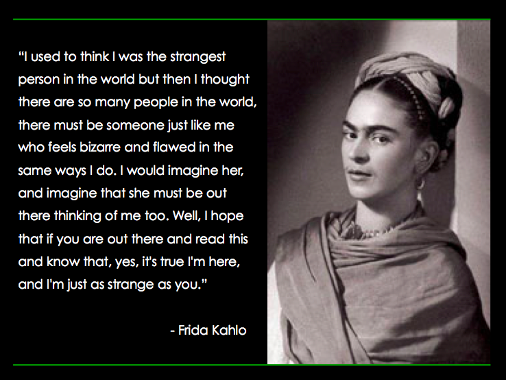 We're #Inspired by #FridaKahlo She never lost her passion. #Dream #Absinthe #IndieFilm #Film #Paris #Filmmaking
