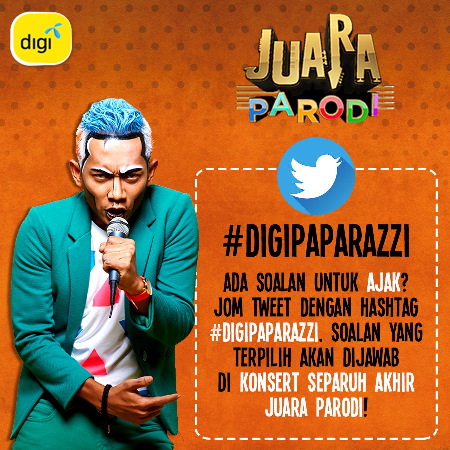 ZonLawak (@zonlawak) on Twitter photo Nak tuju soalan kat <a href="/AjakShiro/">Ajak Shiro</a>? Jom tweet dengan hashtag #Digipaparazzi sekarang jommm! #JuaraParodi Nak tuju soalan kat <a href="/AjakShiro/">Ajak Shiro</a>? Jom tweet dengan hashtag #Digipaparazzi sekarang jommm! #JuaraParodi