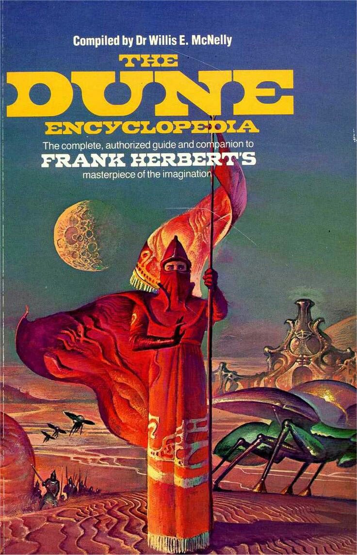 The Dune Encyclopedia compiled by Dr. Willis E. McNelly Dune book
