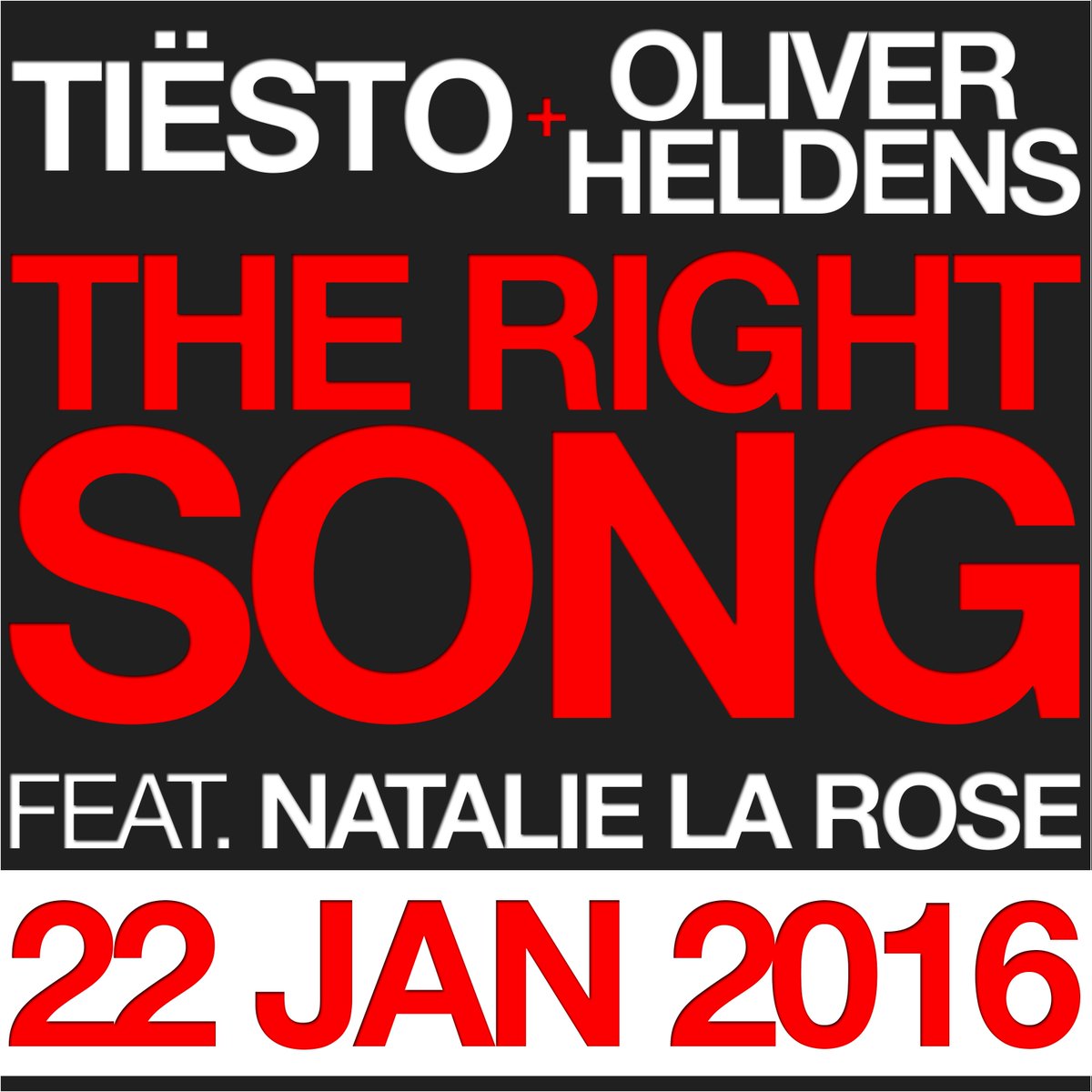 Happy to officially announce my collaboration with <a href="/tiesto/">Tiësto</a> &amp; <a href="/natalielarose/">Natalie La Rose</a> for #TheRightSong – out next Friday!