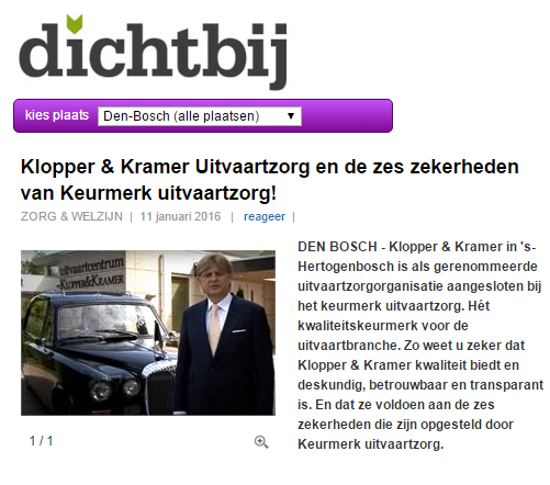KM_Uitvaartzorg's tweet photo. Mooie advertorial over het Keurmerk dankzij keurmerkhouder @KlopperKramer Uitvaartzorg 
 https://t.co/3pUElQS5s2 https://t.co/mEl23jk9LF