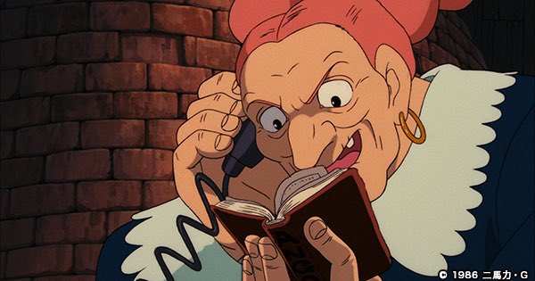 ドーラの若い頃は美人だった ラピュタ