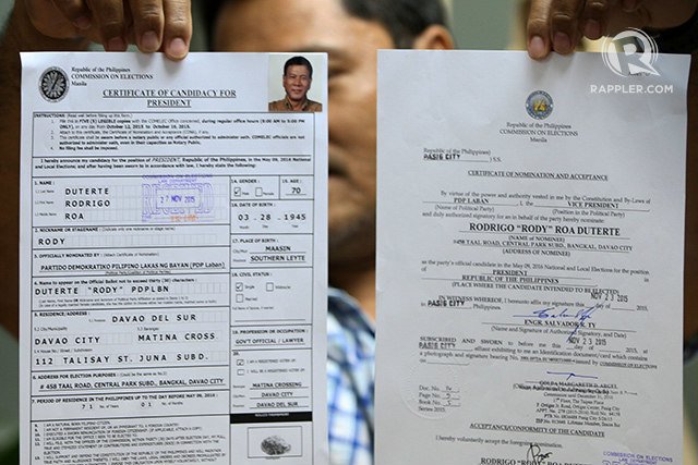 phvote's tweet photo. Duterte to Comelec: Cases 'water under the bridge' https://t.co/WYDUK0RYlg #PHVote https://t.co/PqtT5ybpiM