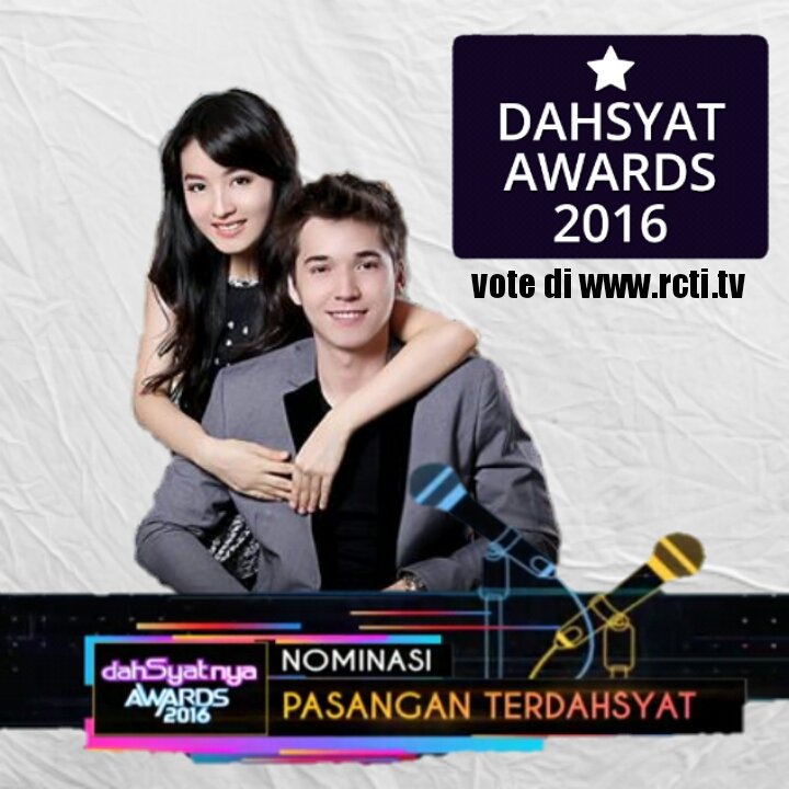AJ_WARRIORS's tweet photo. Ayo vote @15natashawilona &amp; @steff_william sebagai pasangan terdahSyat 2016 di https://t.co/6ZCkY9PYXz https://t.co/3WLK2ZkXHb