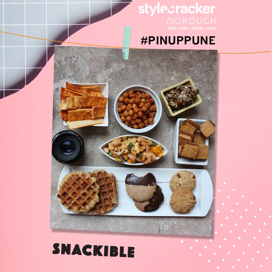 TheSC_Project's tweet photo. Yummy munchies that are healthy & low fat?Yes pls! @Snackible will be at #SCBPune #PinUpPune https://t.co/jyu6QHlBdN https://t.co/Fi8f5kEEO9