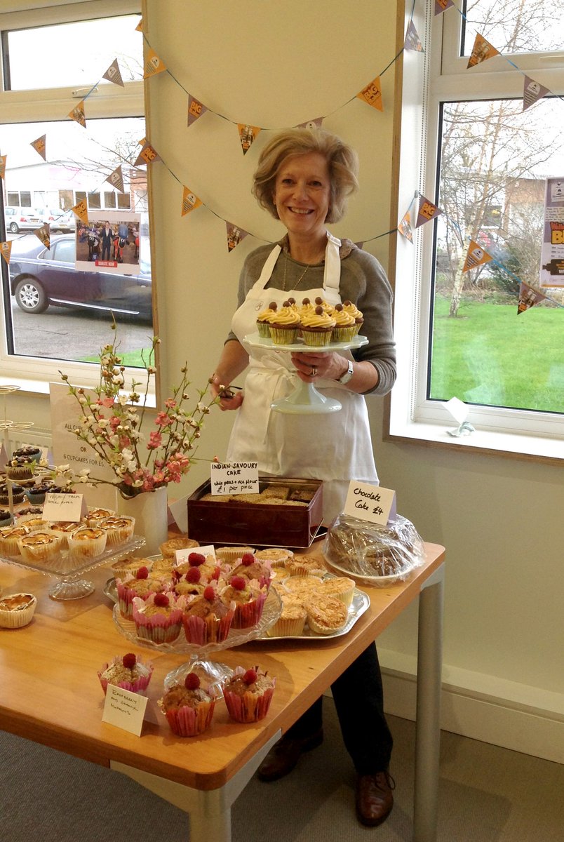 Royal baker and #BIGBake ambassador <a href="/FionaCairns/">Fiona Cairns Ltd</a> raised a cracking £500 with her own BIG Bake! Thanks Fiona!
