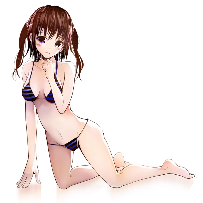 大きい胸を書く練習ついでに塗りの練習。
これ以上大きな胸が描けない、巨乳描くの苦手……。
ちなみに何を描いたかは明言しないです。 