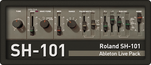 clustersound's tweet image. Out now! A genuine techno synth pack for #Ableton Live based on the iconic Roland SH-101 goo.gl/uqEwAZ