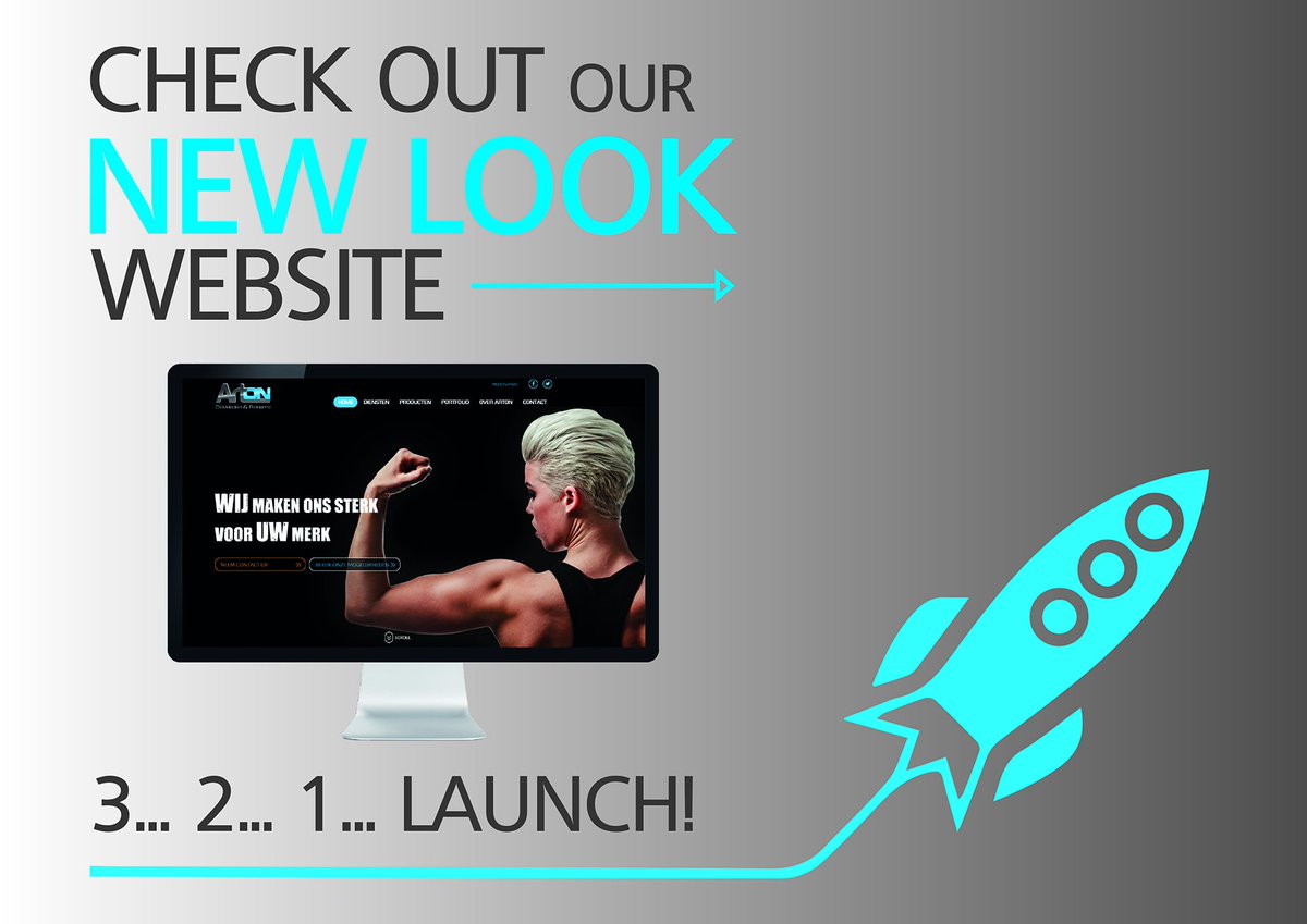 Neem vanaf nu een kijkje op onze vernieuwde website! #NewLook #3 #2 #1 #Launch