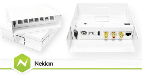 Neklan_SAS's tweet image. #ITPartners découvrez notre nouveau boîtier de déport vidéo modulable : la #ModulBox bit.ly/1PpuF0d #ITpro