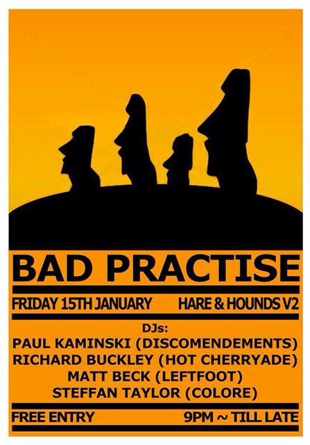 PKaminski79's tweet photo. Looking forward to playing #BadPractise @hareandhounds tonight, 9pm start Free Entry https://t.co/Jyxf34Wg7u