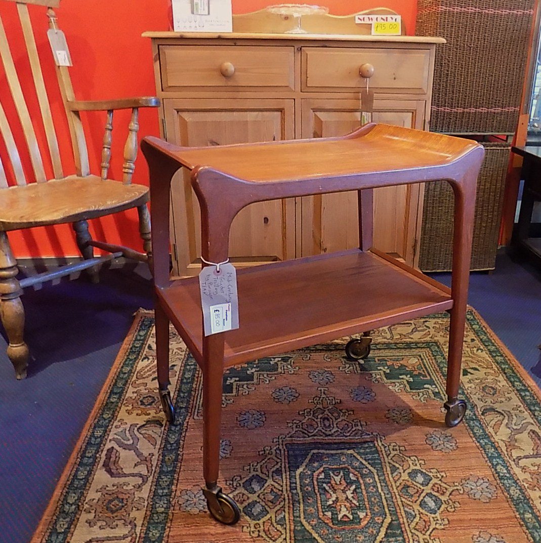 Wcfp On Twitter Retro Mid Century Modern Teak Hostess Trolley At