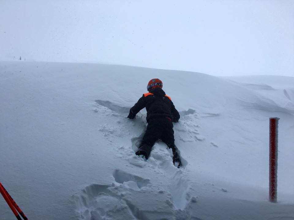 The top of some of the lifts in Chamonix #epicsnow