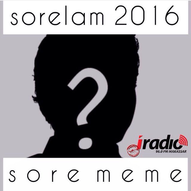 Ada yang baru nih di #sorelam 2016 I-Listeners. Indra &amp; Aswin punya #sorememe, mau tau gimana ikutannya? staytune :)