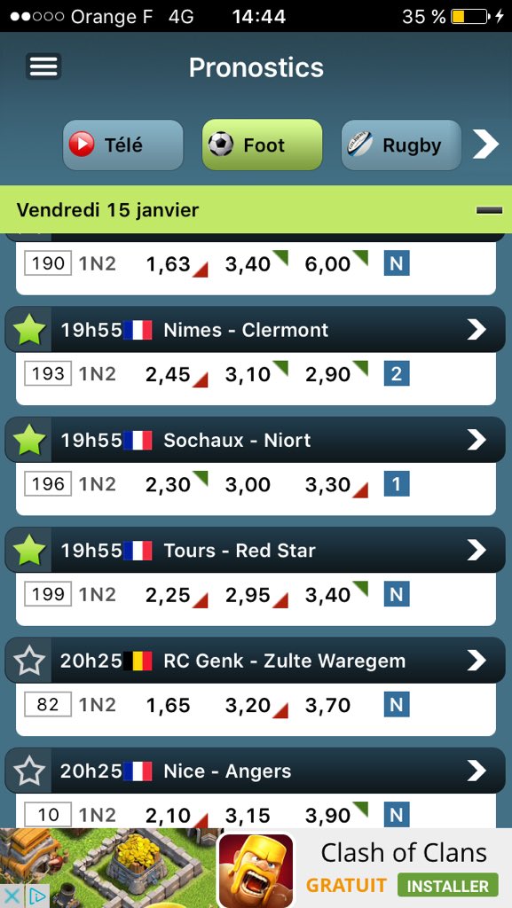 PronosSVIP tweet picture