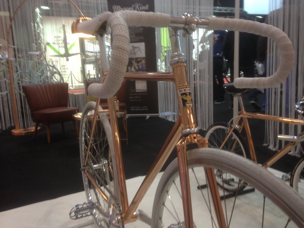 Marcel_Kint's tweet photo. Visit us @kortrijkxpo @Velofollies @hal4-4103 #Marcel_Kint #copperbike https://t.co/KaBryHZ07H