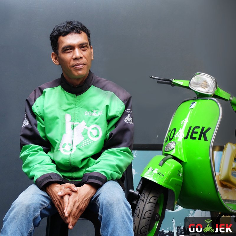 Terima kasih Bpk Yunus, driver GO-JEK yg dengan berani menolong salah satu korban pd insiden kemarin #KamiTidakTakut