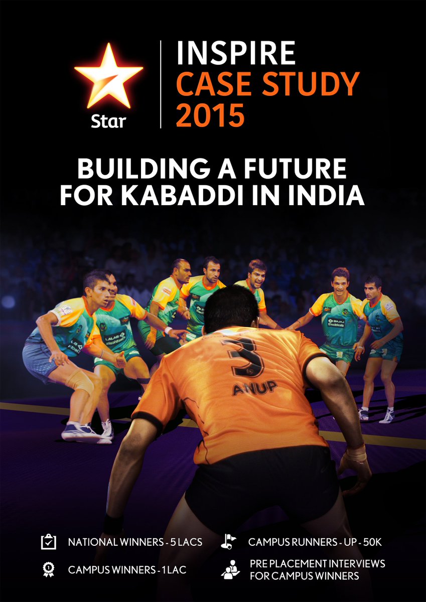 JioStar's tweet photo. The last leg of #StarInspire Case Study at the B-schools is @IIML today. Best wishes to the teams! @ProKabaddi https://t.co/qtBOmHHmgi