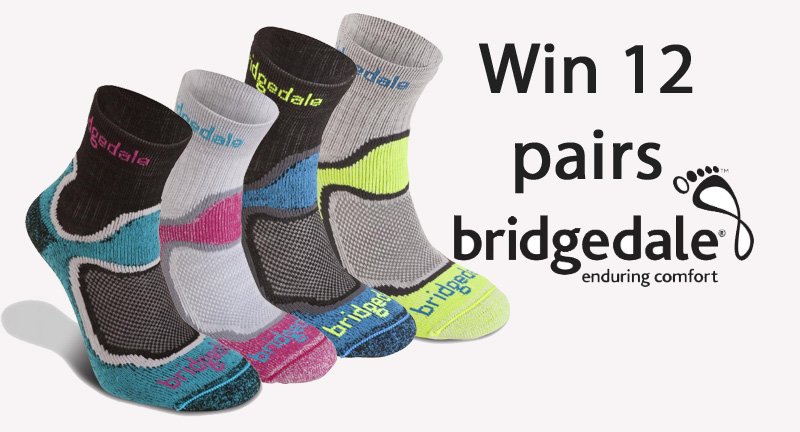 #WIN a year's supply of running socks from <a href="/BridgedaleSocks/">Bridgedale</a> RT&amp;Follow to enter now! #rbtwittercomp