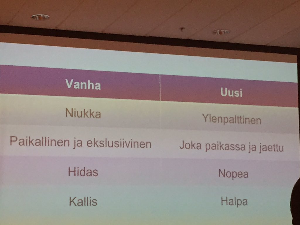 MiiaPaavola's tweet image. Miten yliopistot pääsevät uuteen digitaaliseen maailmaan? #intro16 #digitalisaatio #university