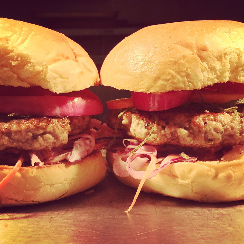 New Menu Launch Today 4-10pm - All Beer Bottles £2 with Food orders! Photographed - "The Freshness Burger"