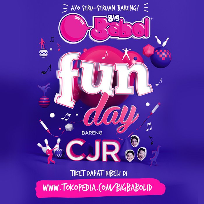 #BigBabolFunDay Ticket PreSale! Pesan online skrg di bit.ly/230WwxR info acara di on.fb.me/1QaC2NW