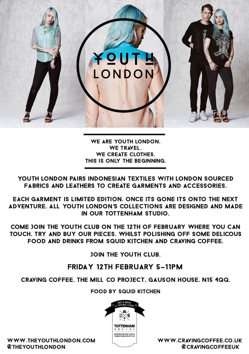 theyouthlondon's tweet image. @DesignTottenham Hi we are shiny new local fashion brand, wanting to get involved with local art/design. Hello!