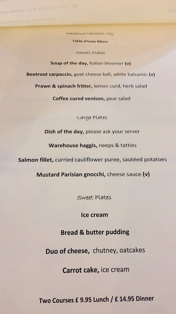 warehousemc's tweet photo. Available throughout the day - our excellent TDH menu @foodanddrinksco @glasgow_food @GlasgowFoodie @glasgowfoodgirl https://t.co/AizEQ8iMEH