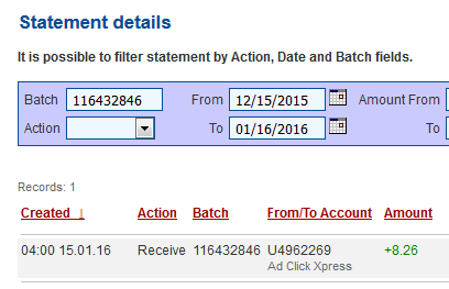 GKalember's tweet image. I am setting my proof withdrawal from the money I earned at ACX. Work from home Adclickxpress!No scam!@AdClickXpress