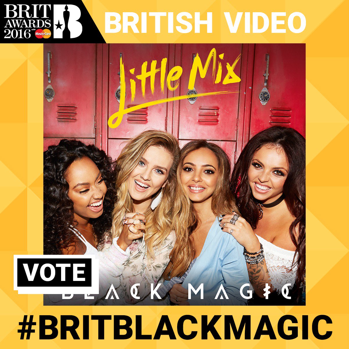 BRITs's tweet photo. To vote for @LittleMix, tweet using #BRITBLACKMAGIC https://t.co/dInTOIJJRy