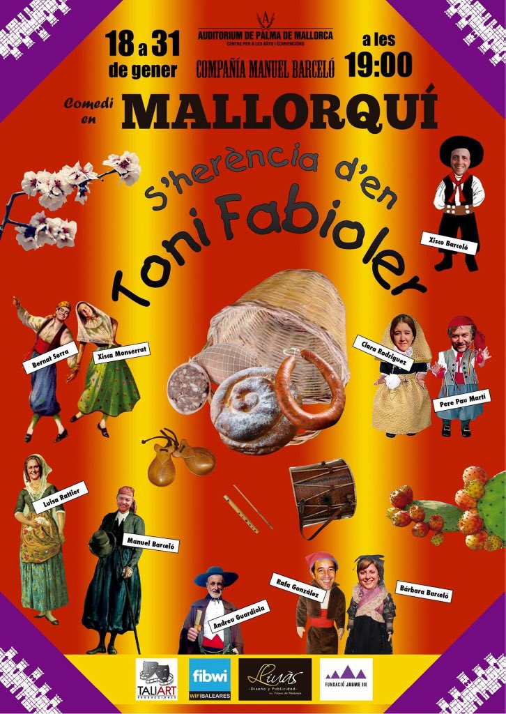 cosmebullalorda's tweet photo. Teatre en bon mallorquí #Mallorca #Mallorquí #Xerrar #Rallar #AMallorcaEnBonMallorquí #Palma #Gener #Enero https://t.co/NESB8e4LfC