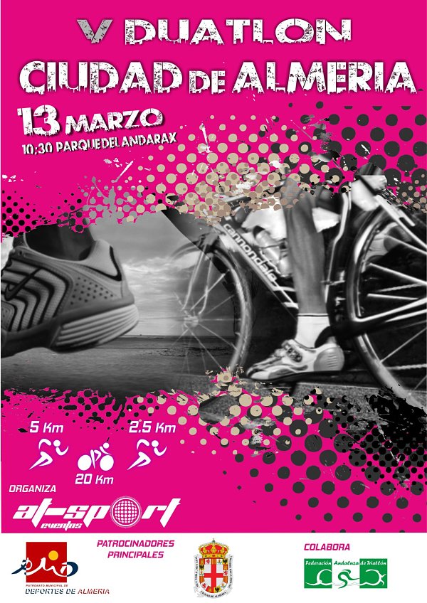 FedAndaluzadTri's tweet photo. Abiertas las inscripciones del V Duatlón Ciudad de Almería, que se celebrará el 13/03

https://t.co/BMeXVg3POv https://t.co/l16d06ax4D