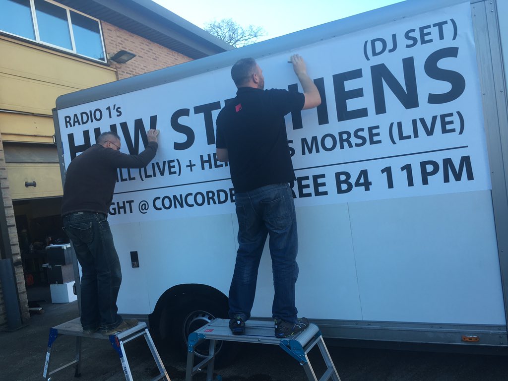instillrocks's tweet photo. We're on our way! @huwstephens @Viva_Brighton @herculesmorseuk @CoolBrighton @concorde_2 https://t.co/unDhILaeUv