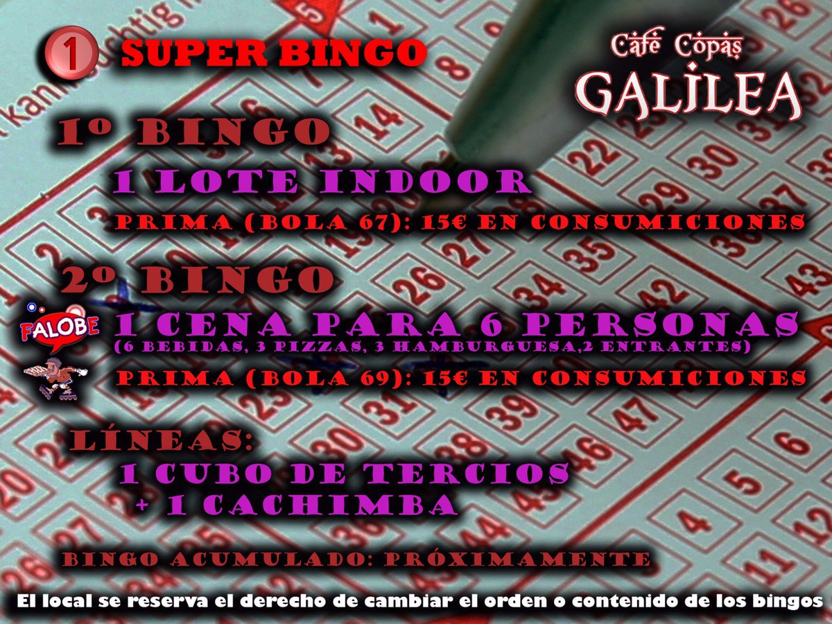 galilearb's tweet photo. Año nuevo, ¡bingo nuevo! Tenemos novedades curiosas, ¿vas a dejar que te lo cuenten? Hoy a partir de las 23:30h. https://t.co/mgWWFpK1sd