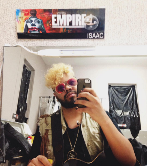 #BTS at #EmpireNiteOut with @isaacbolivar. Our crew loves selfies as much as you do! #PDX #showtime