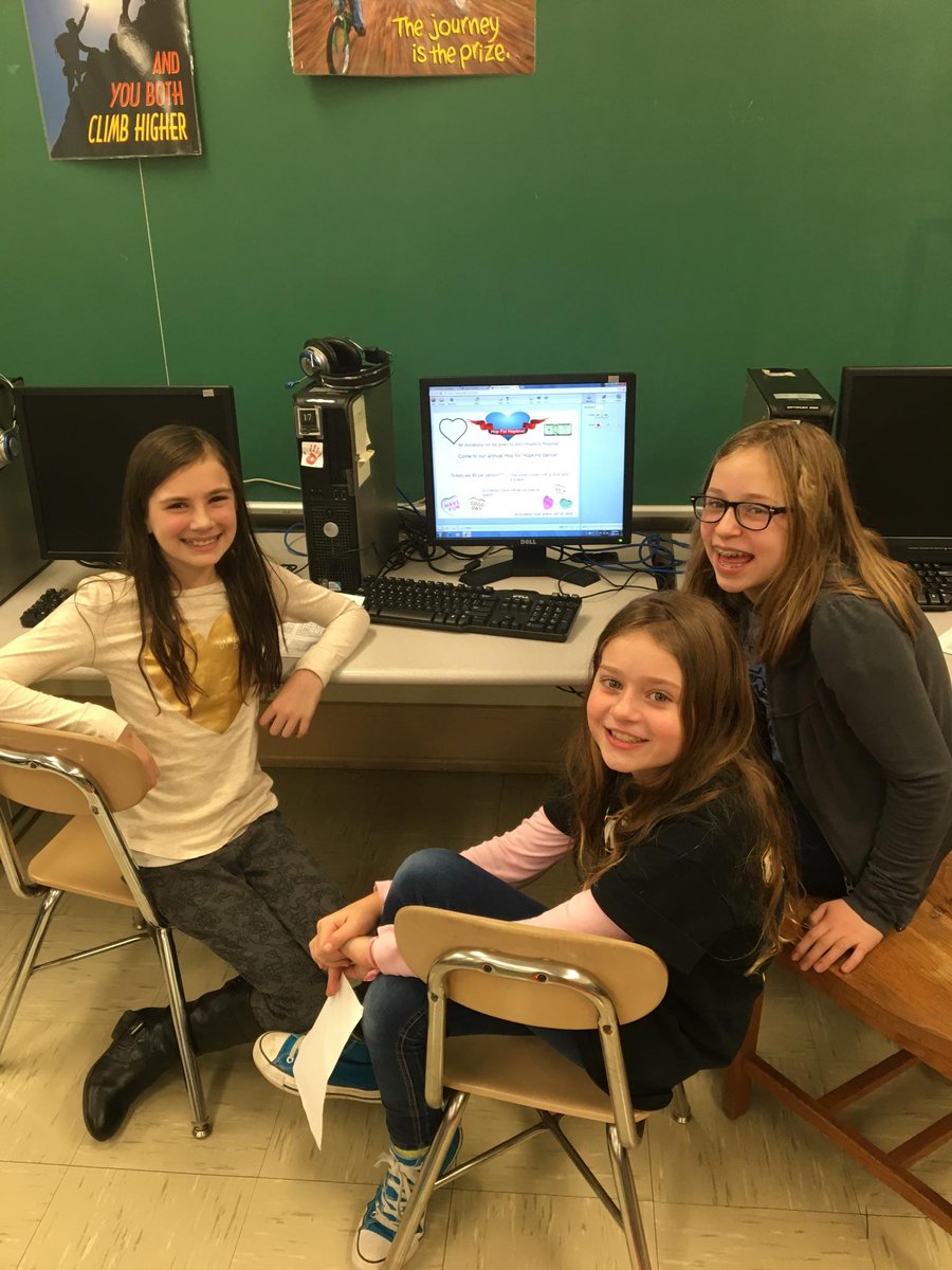 CESStudents's tweet photo. Our Student Council making posters for our Hop for Hopkins event on 2/19! @HelpingHopkins  #kidshelpingkids https://t.co/WGnYMoAwUJ