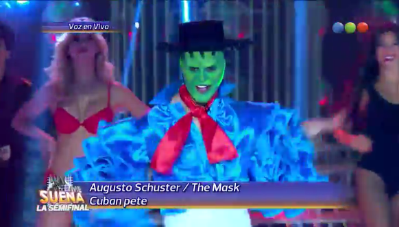 TuCaraMeSuenaAR's tweet photo. Reviví la soberbia interpretación de @Schusteroficial como "The Mask" en #TuCaraMeSuena↓↓
https://t.co/2P97roQztD https://t.co/YqCZfmmpQ0