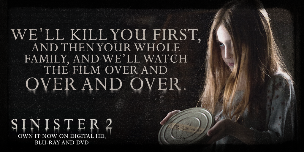 We have the perfect weekend plans for you. Watch #Sinister2 On Demand this weekend!