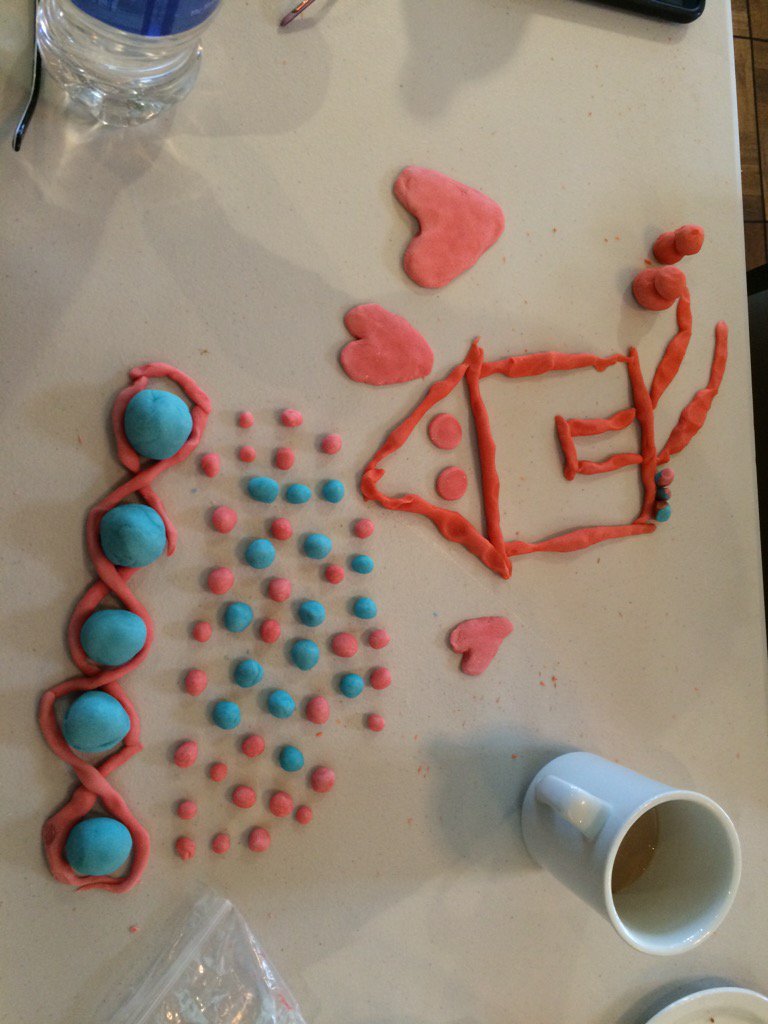Kritter55's tweet photo. #OHR2016SUMMIT fun with play doh https://t.co/PlIh7OeCBy