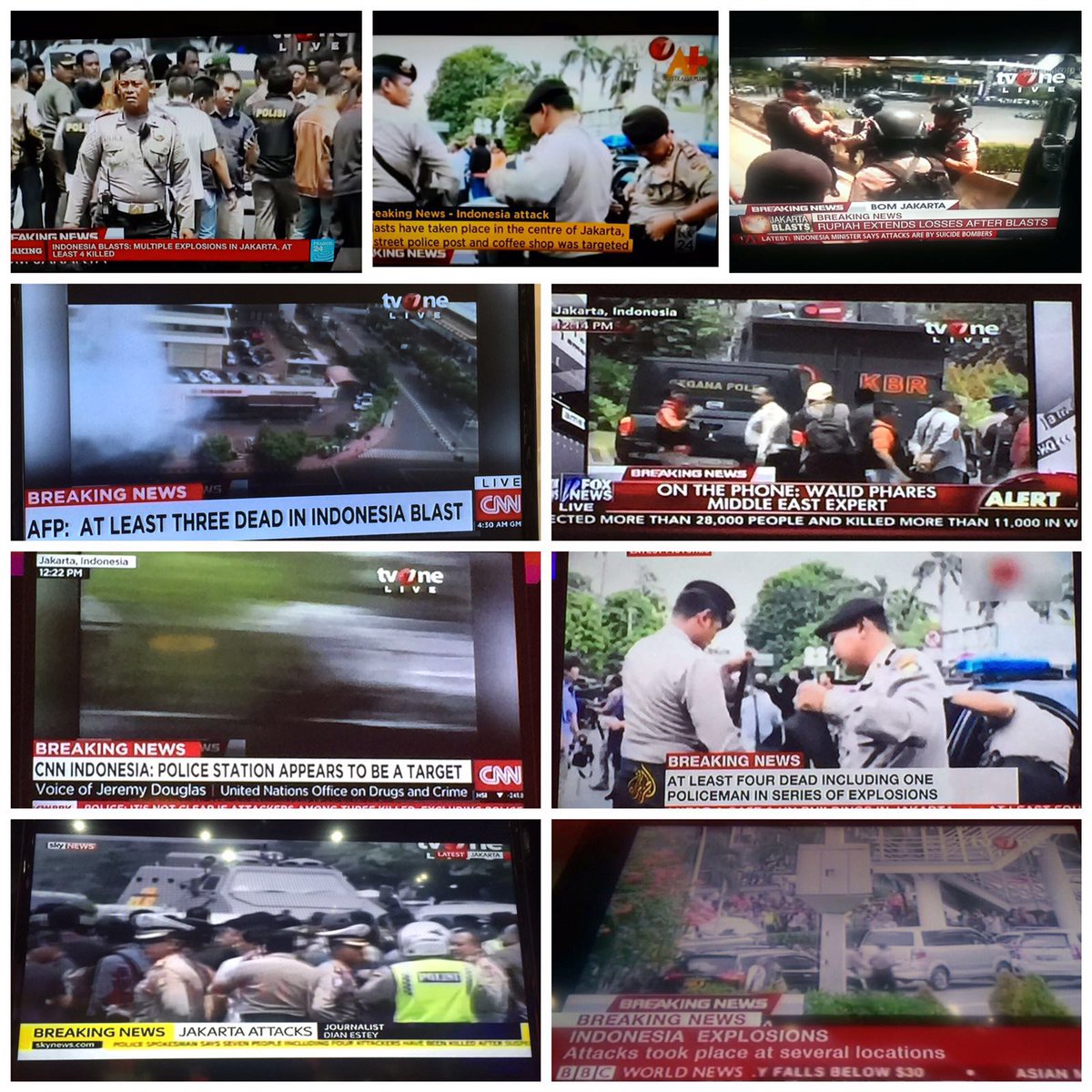 tvOne jadi rujukan BBC, CNN International, SKYNews, Aljazeera, FOXNews, ChannelNews Asia, Australia plus, France24