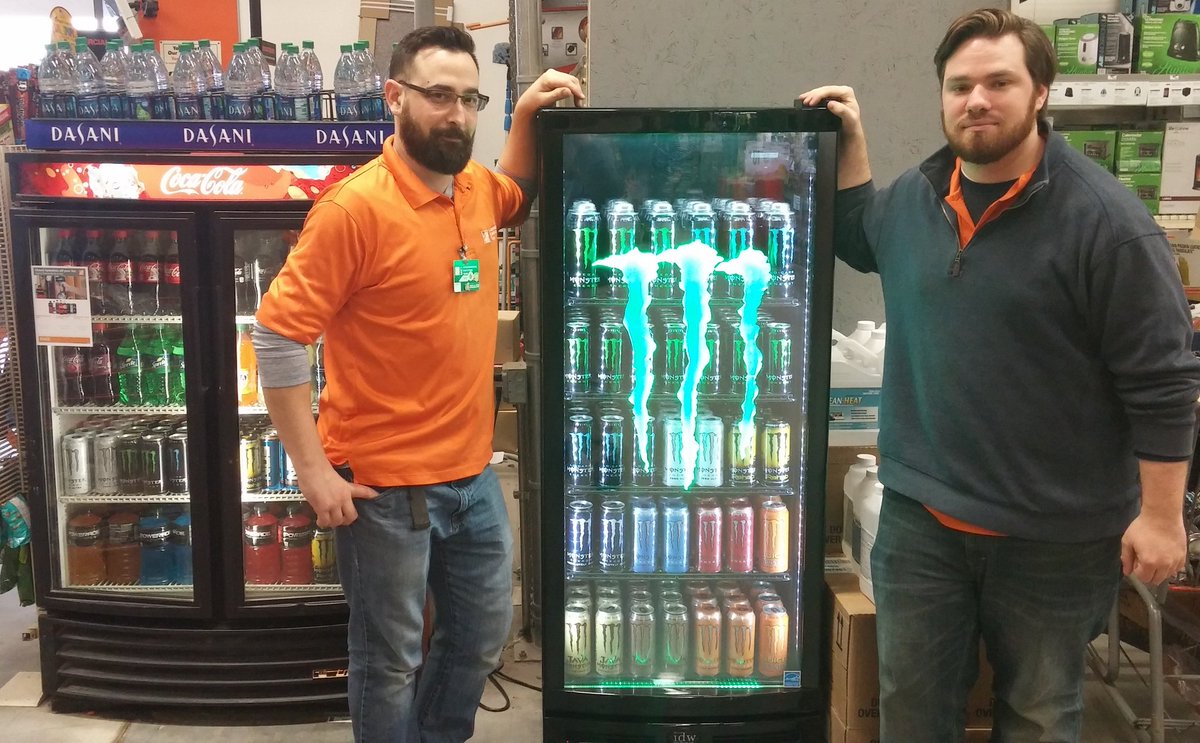 MET6223's tweet photo. 1st full service of Coca-Cola and a brand new Monster fridge in 6223 https://t.co/OxQG6E23xo