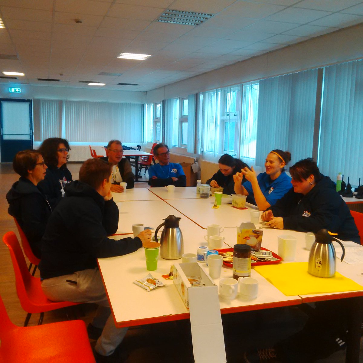 TheCupNL's tweet photo. The cup is ready to go. Thanks to the hard work of all the volunteers. https://t.co/CqIgbVDrLr