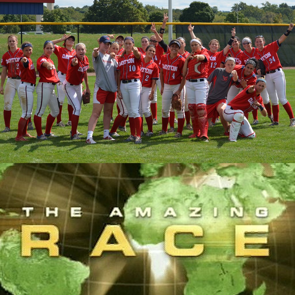 FlyerSoftball's tweet photo. The 2016 #UDSB Amazing Race is about to start! Its not how far they go, but what happens along the way! #Resentless https://t.co/F92JA5VgqQ