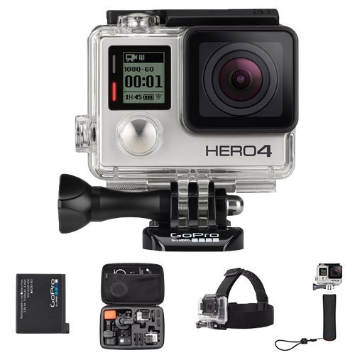 BonPlanNum's tweet image. Aujourd'hui prix imbattable pour la GoPro Hero4 Silver + accessoires : 444,76 € ! #bonplan 
amazon.fr/gp/product/B01…