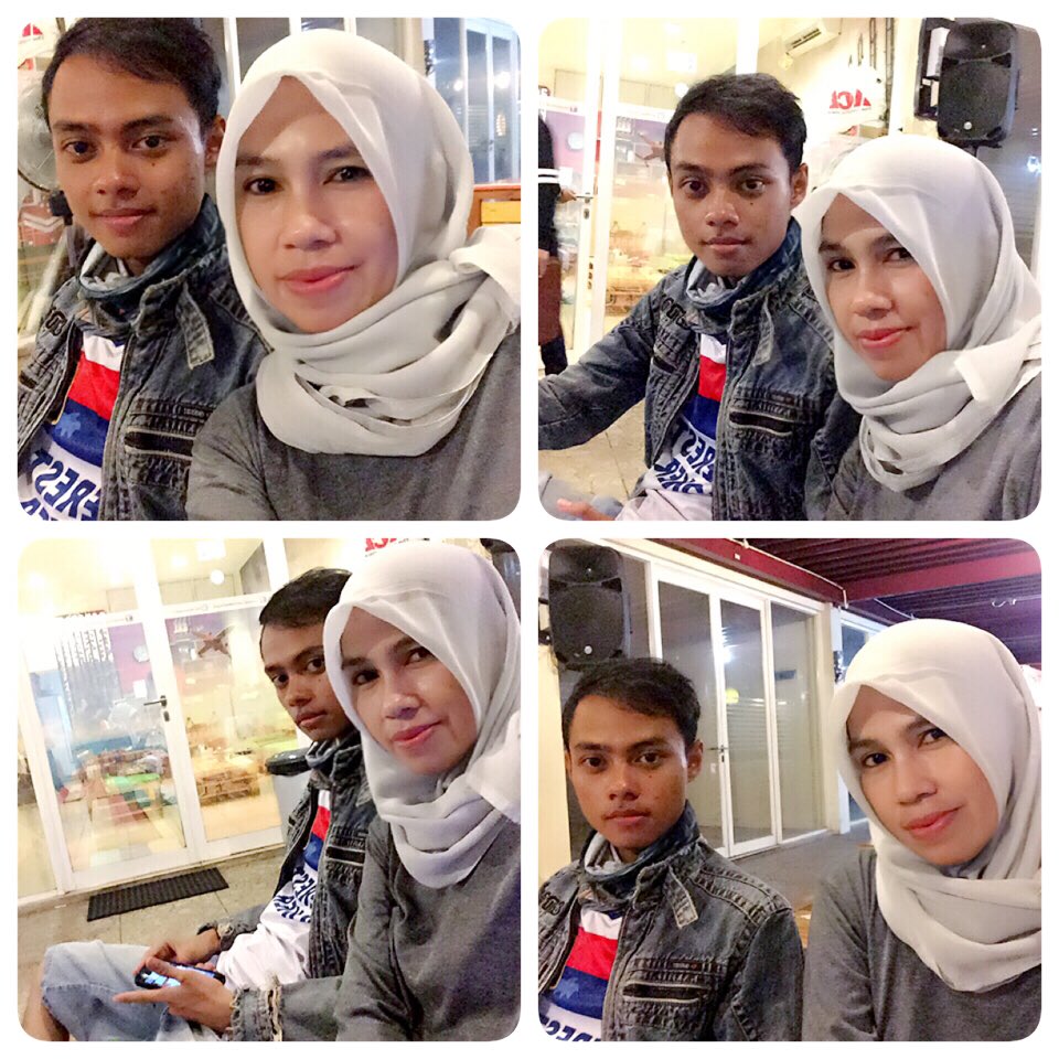 Daripada badmood jalan dulu ama anak