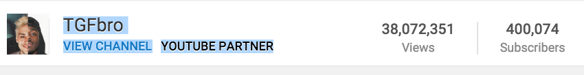 RomellCHenry's tweet photo. 400K SUBS THANK YOU ALL SO MUCH MAN :'( https://t.co/kyMYFqHLcp