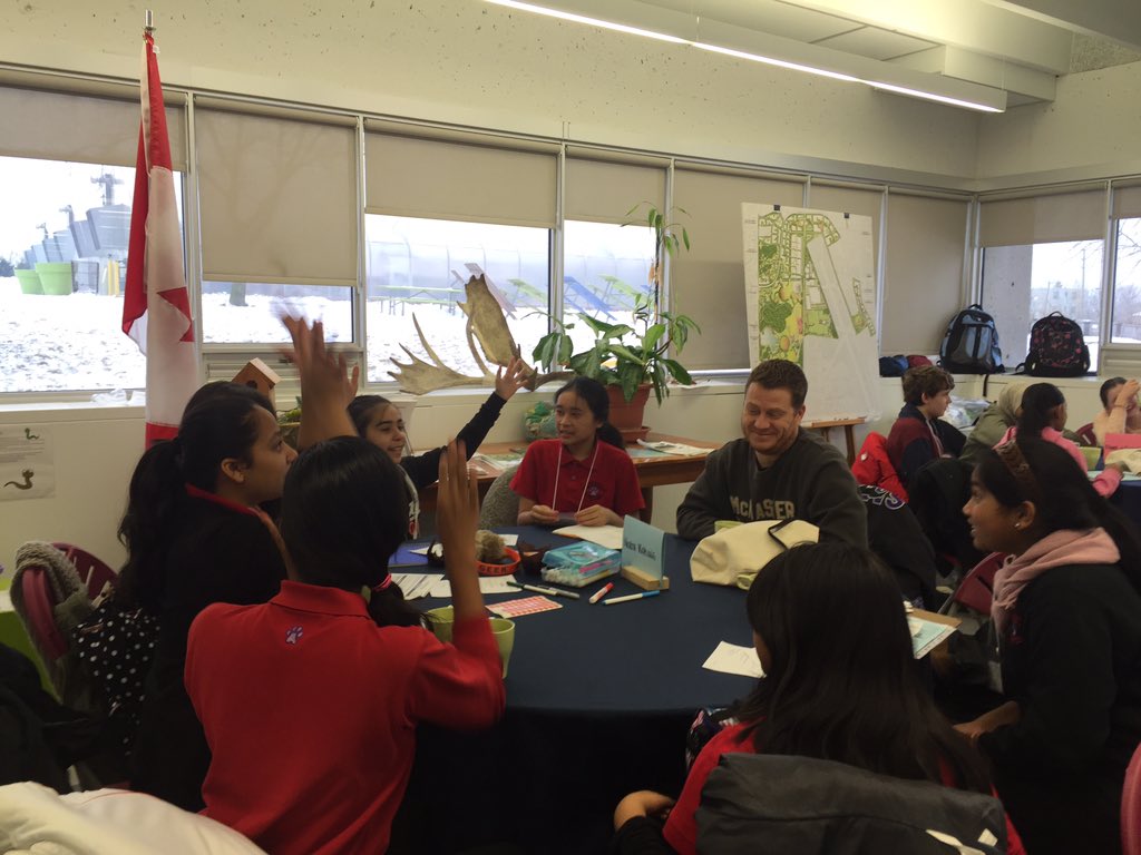 EcoSchoolsTDSB's tweet image. Day 5 of #EcoSchoolsMSC with @NorthKiplingJMS playing nature charades #growingtree