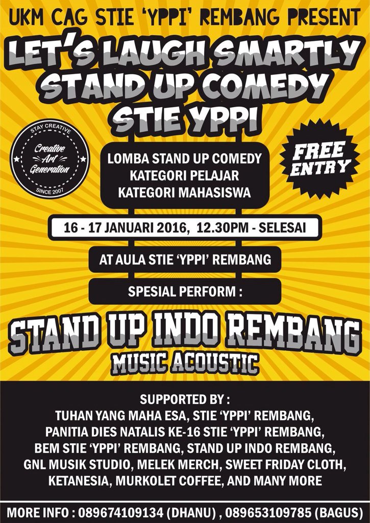 Lomba Stand Up Comedy Rembang orangrembang.com/event/lomba-st… via #OrangRembang
