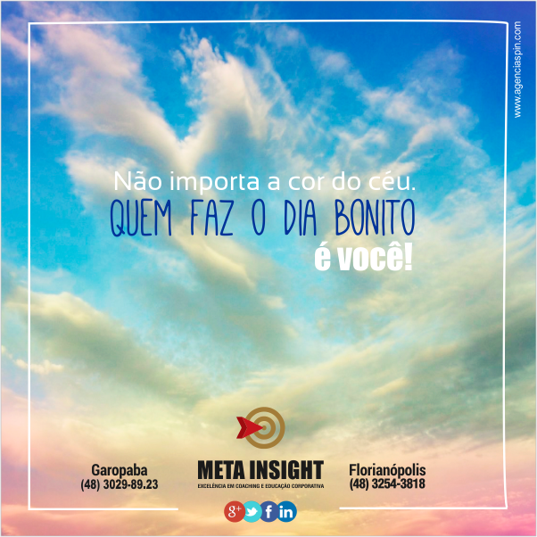 MetainsightBR's tweet photo. Você decide como será o seu dia! ;) #coaching #MetaInsight https://t.co/wrUfa2bZqd