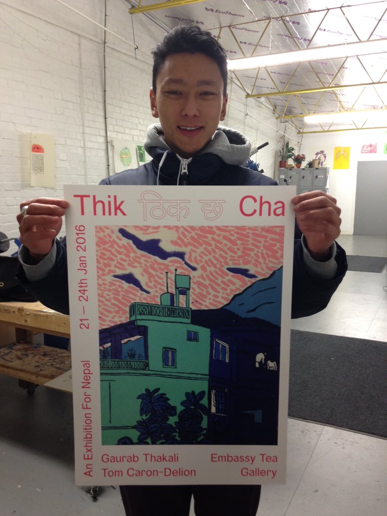 SonsolesPrint's tweet image. A show that CAN'T be missed! @gaurabthakali next Week 💘 @EmbassyTea gallery